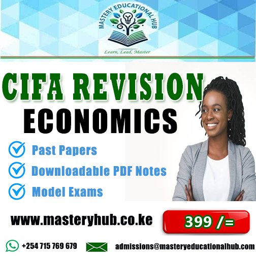 CIFA Revision - Economics