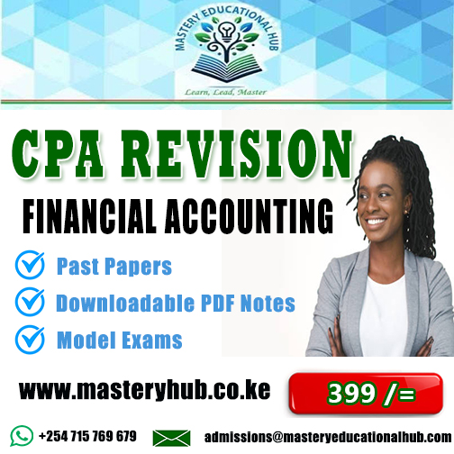 CPA Revision - Financial Accounting