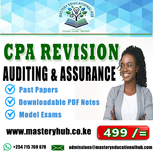 CPA Revision - Auditing & Assurance