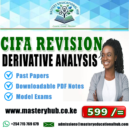 CIFA Revision - Derivative Analysis